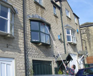 domestic window cleaning in Keighley